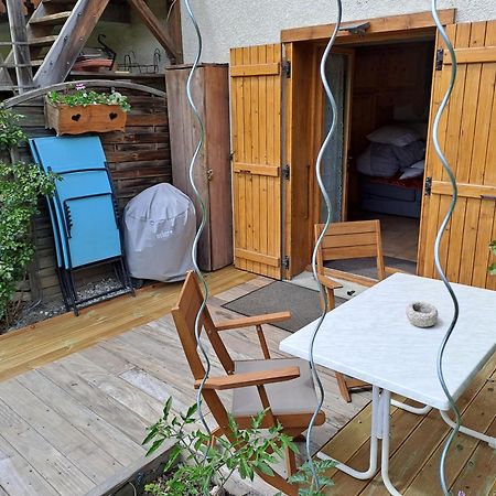 A4 Km De Megeve Tres Joli Studio Avec Jacuzzi ,Vue Sur Les Montagnes Au Calme Praz-sur-Arly Habitación foto