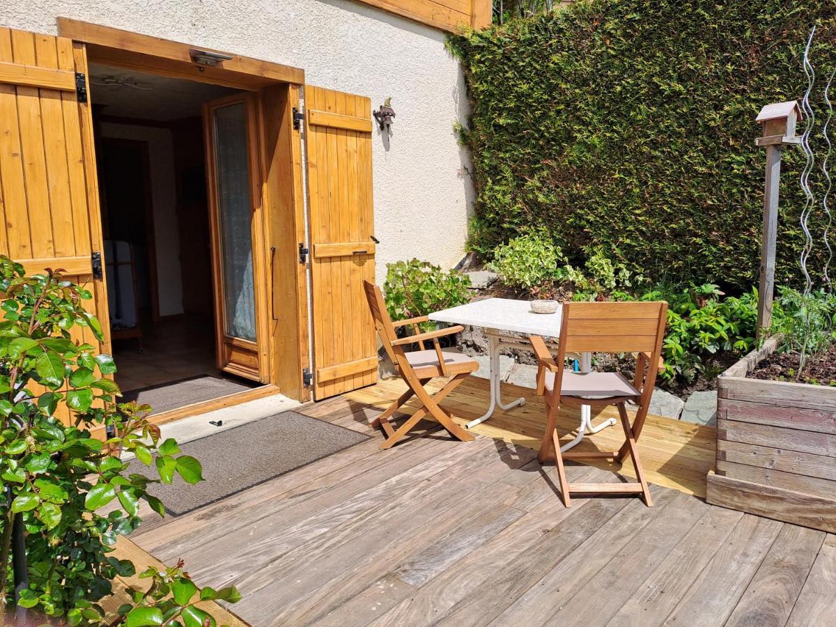 A4 Km De Megeve Tres Joli Studio Avec Jacuzzi ,Vue Sur Les Montagnes Au Calme Praz-sur-Arly Exterior foto